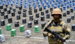 droga incautada militares